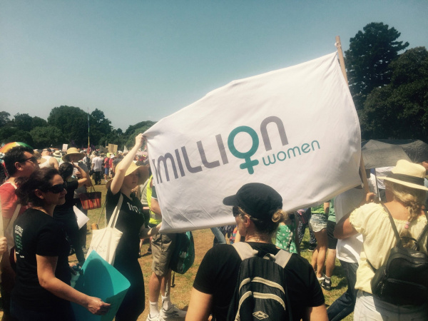 1 Million Women protestors 